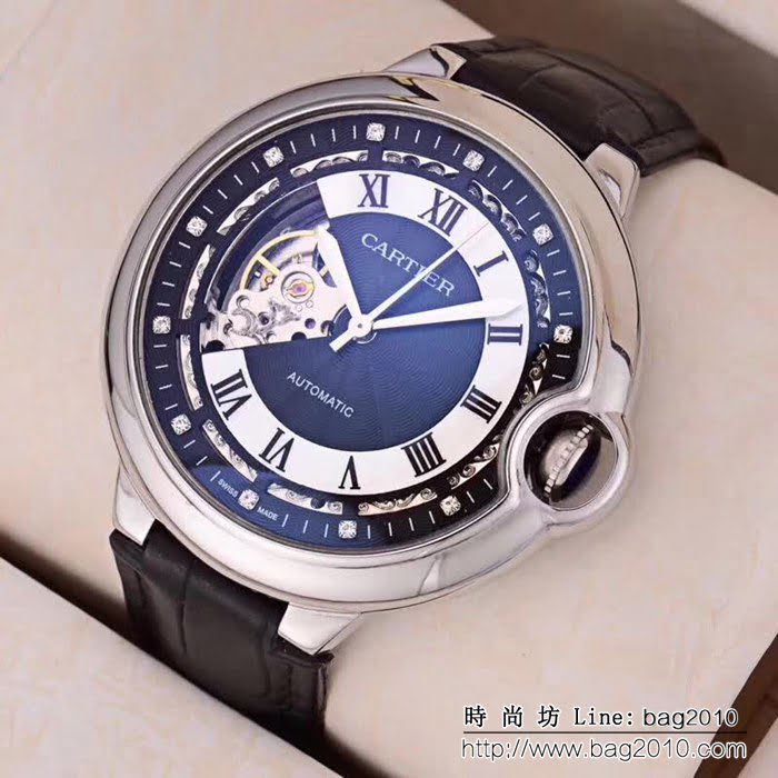 CARTIER卡地亞 新品上市 精品男士腕表 WSS0353
